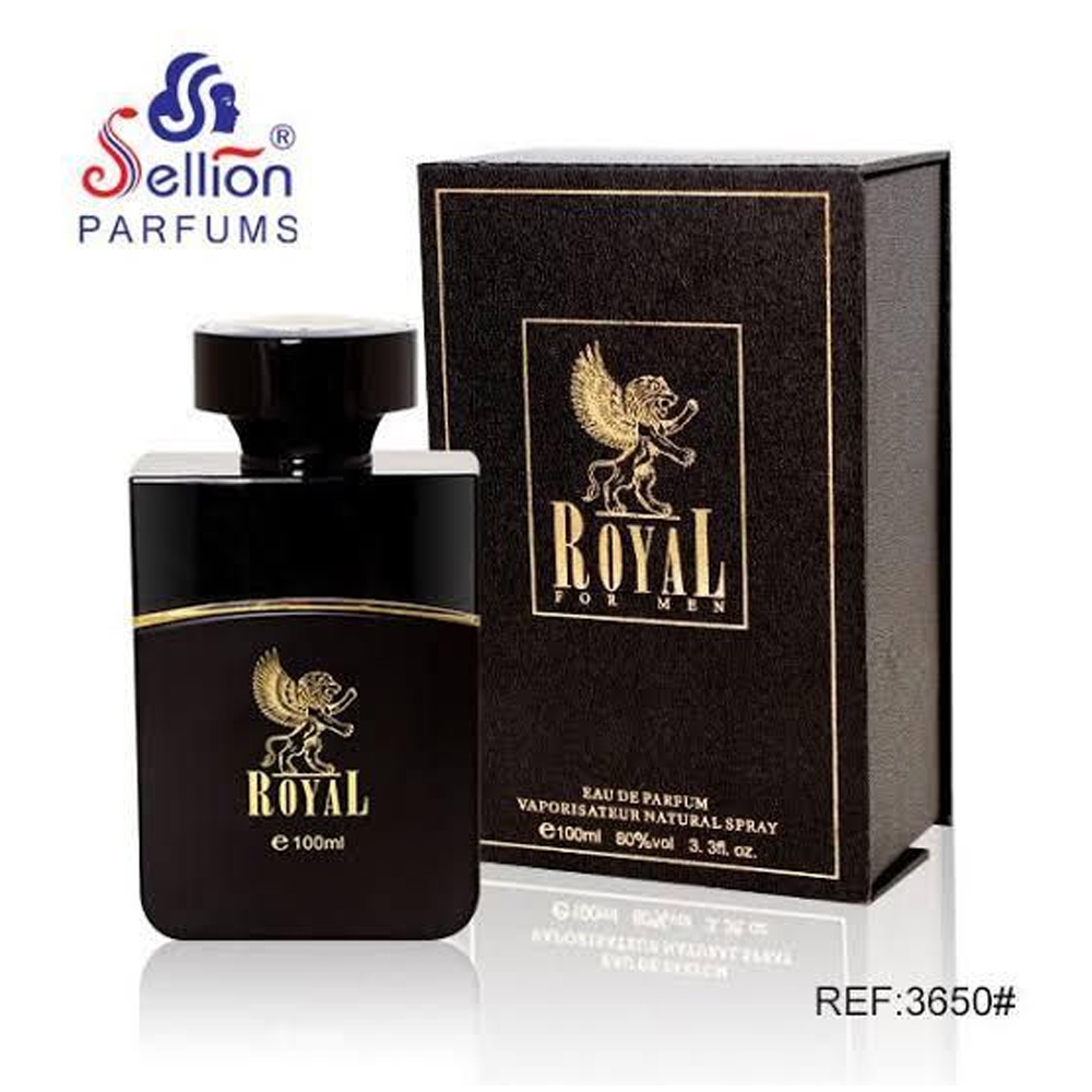Sellion Royal Black Perfume For Men – 100 ml