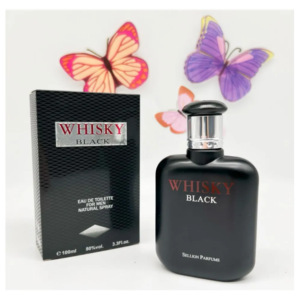 Sellion Black Whisky Perfume For Men – 100 ml