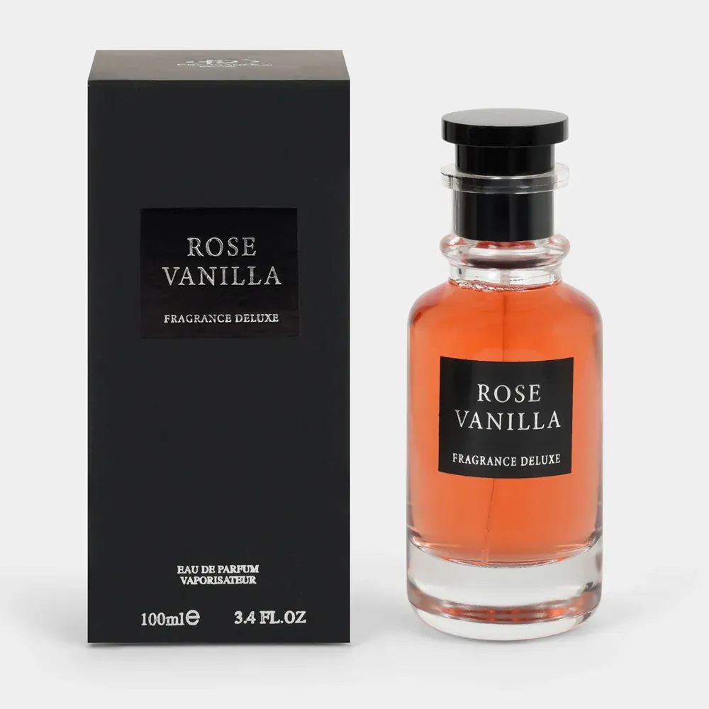 Fragrance Deluxe Rose Vanilla Perfume For Unisex – 100 ml