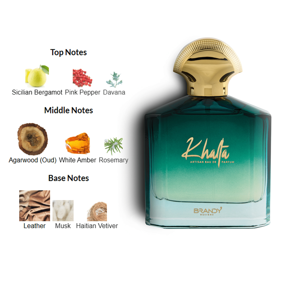 Brandy Designs Khalta Perfume For Unisex – 100 ml 2