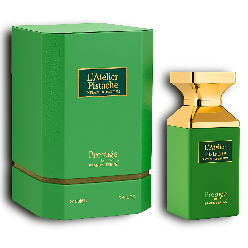 Brandy Designs L’Atelier Pistache Perfume For Unisex – 100 ml