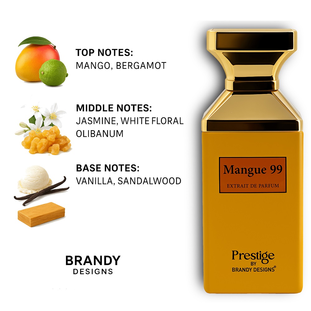 Brandy Designs Mangue 99 Perfume For Unisex – 100 ml 2