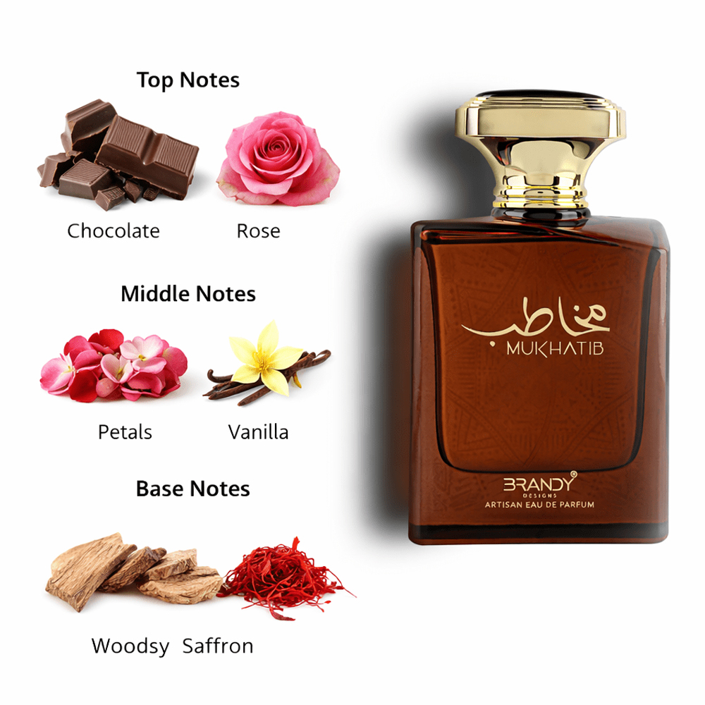 Brandy Designs Mukhatib Perfume For Unisex – 100 ml 2