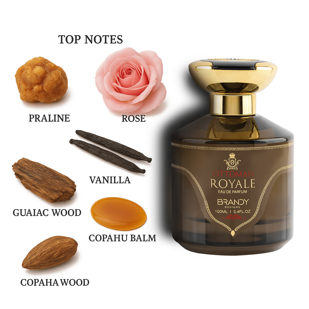 Brandy Designs Ottoman Royale Perfume For Unisex – 100 ml 2