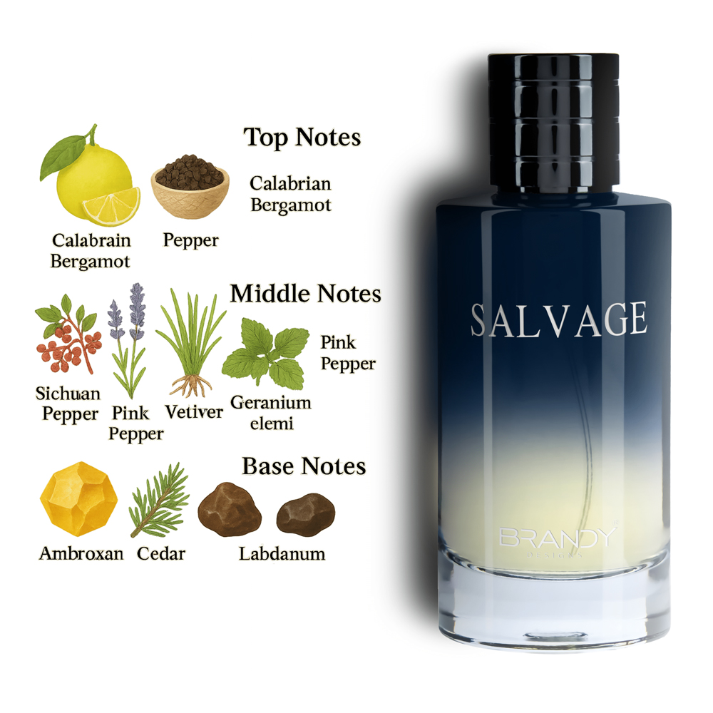 Brandy Designs Salvage Perfume For Men – 100 ml 2