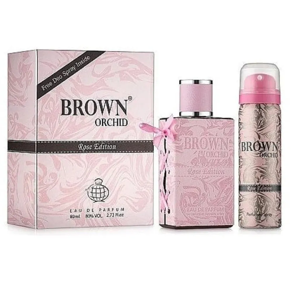 Fragrance World Brown Orchid Rose Edition Perfume For Women – 80 ml