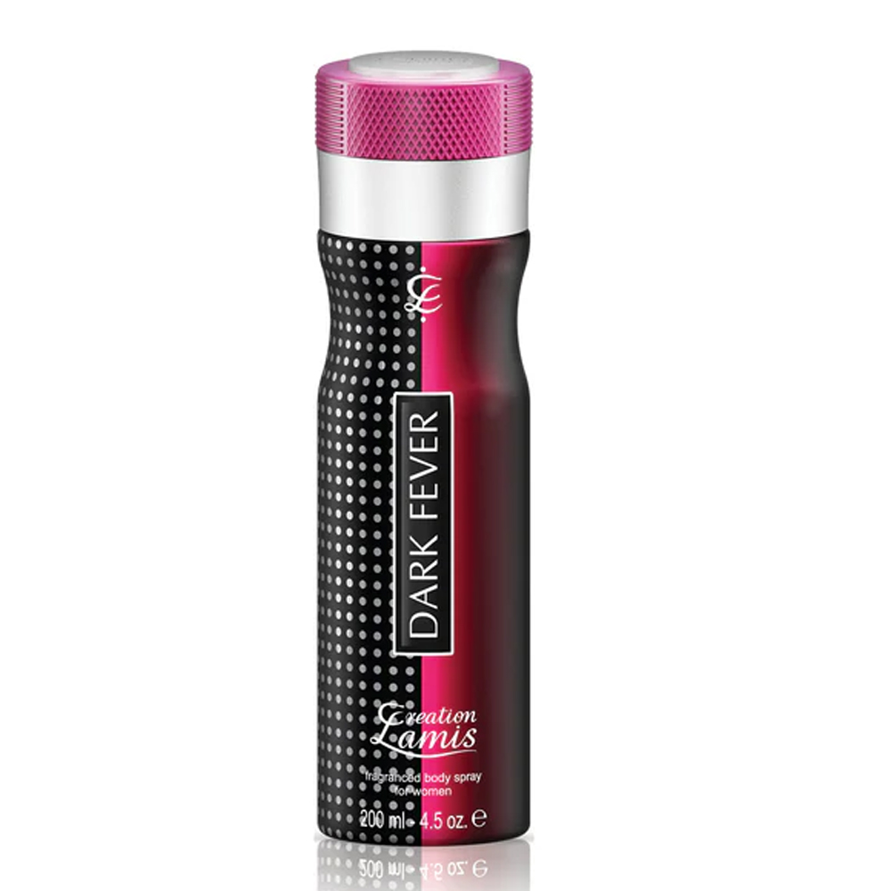 Creation Lamis Dark Fever Body Spray Deodorant For Women - 200 ml