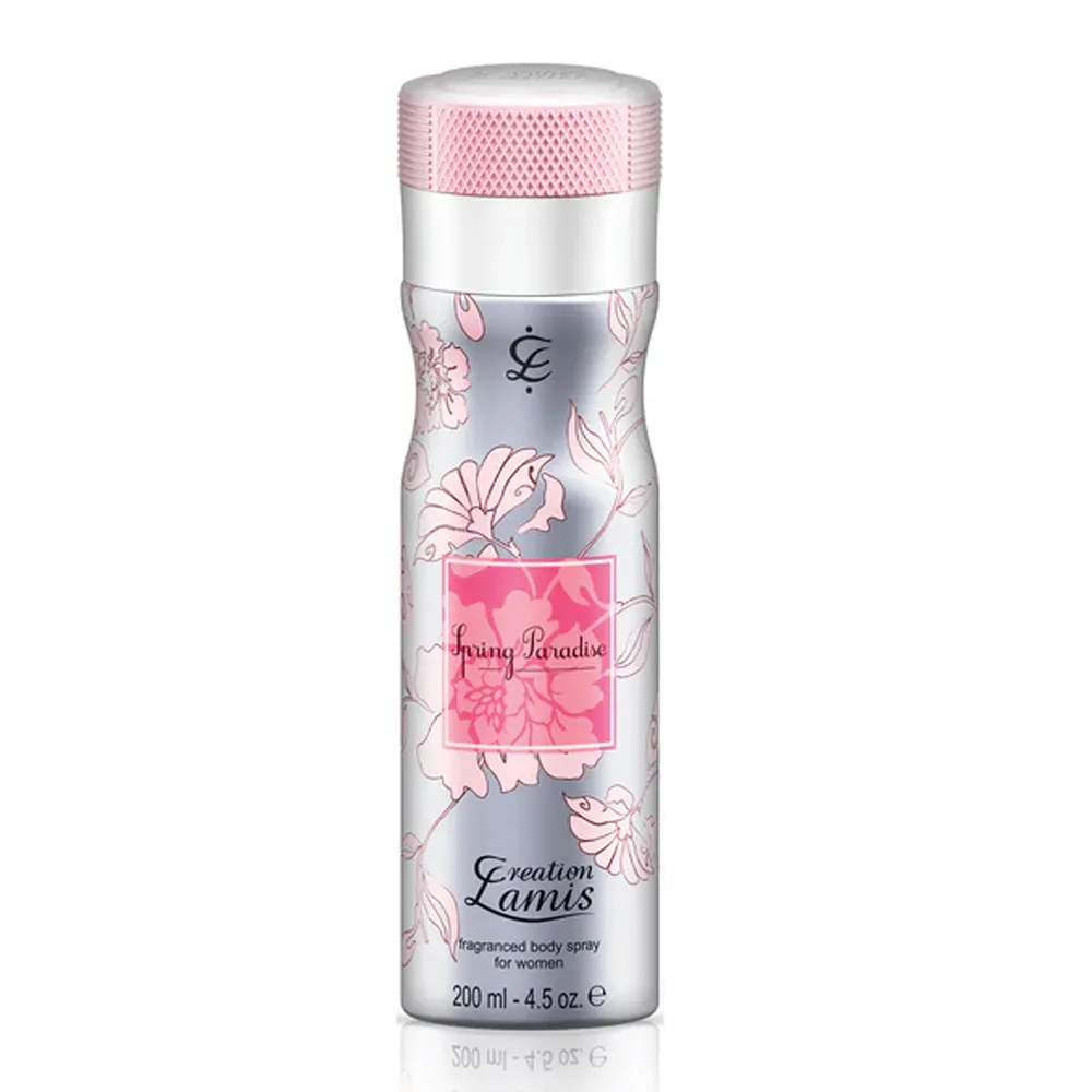 Creation Lamis Spring Paradise Body Spray Deodorant For Women – 200 ml