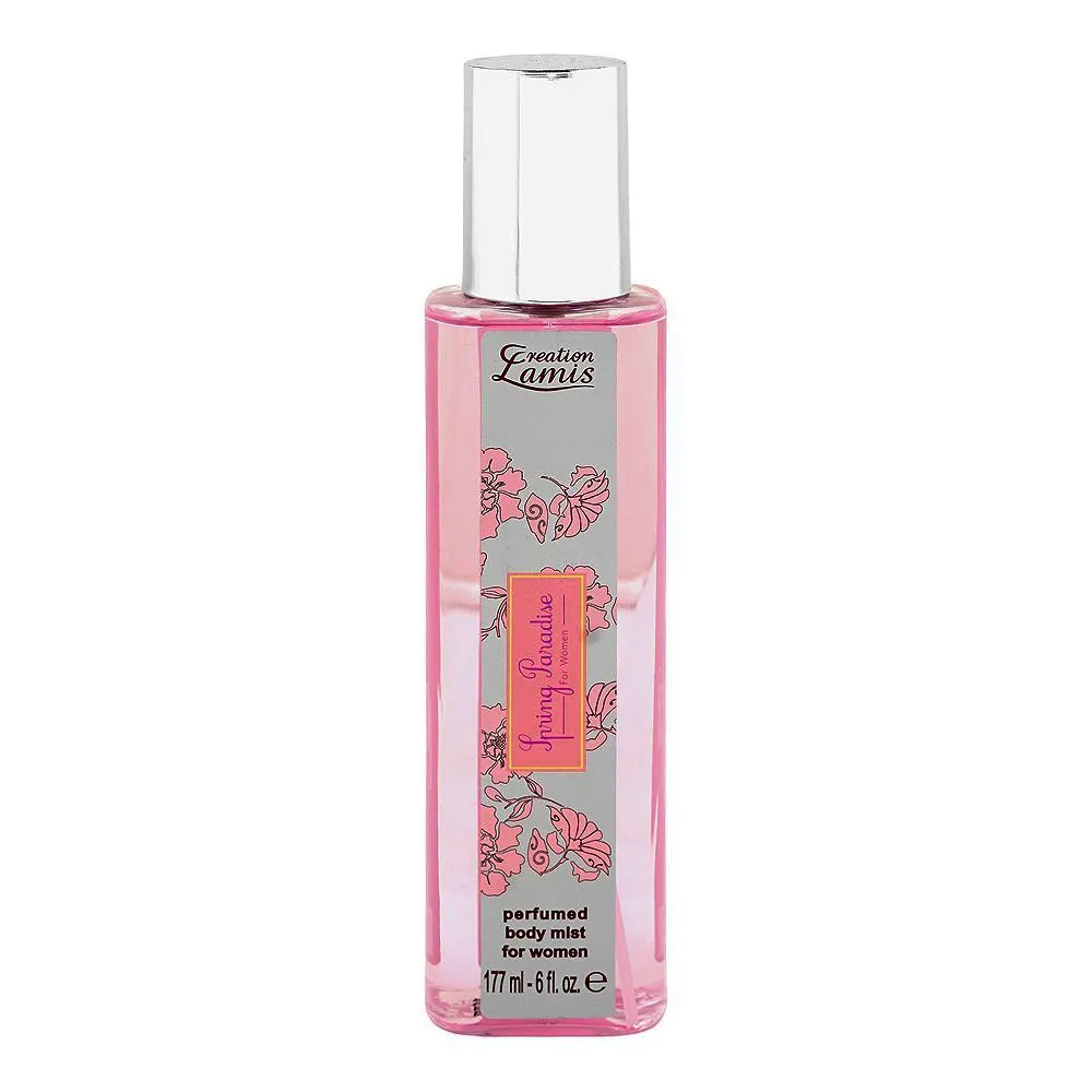 Creation Lamis Spring Paradise Perfumed Body Mist For Women – 177 ml