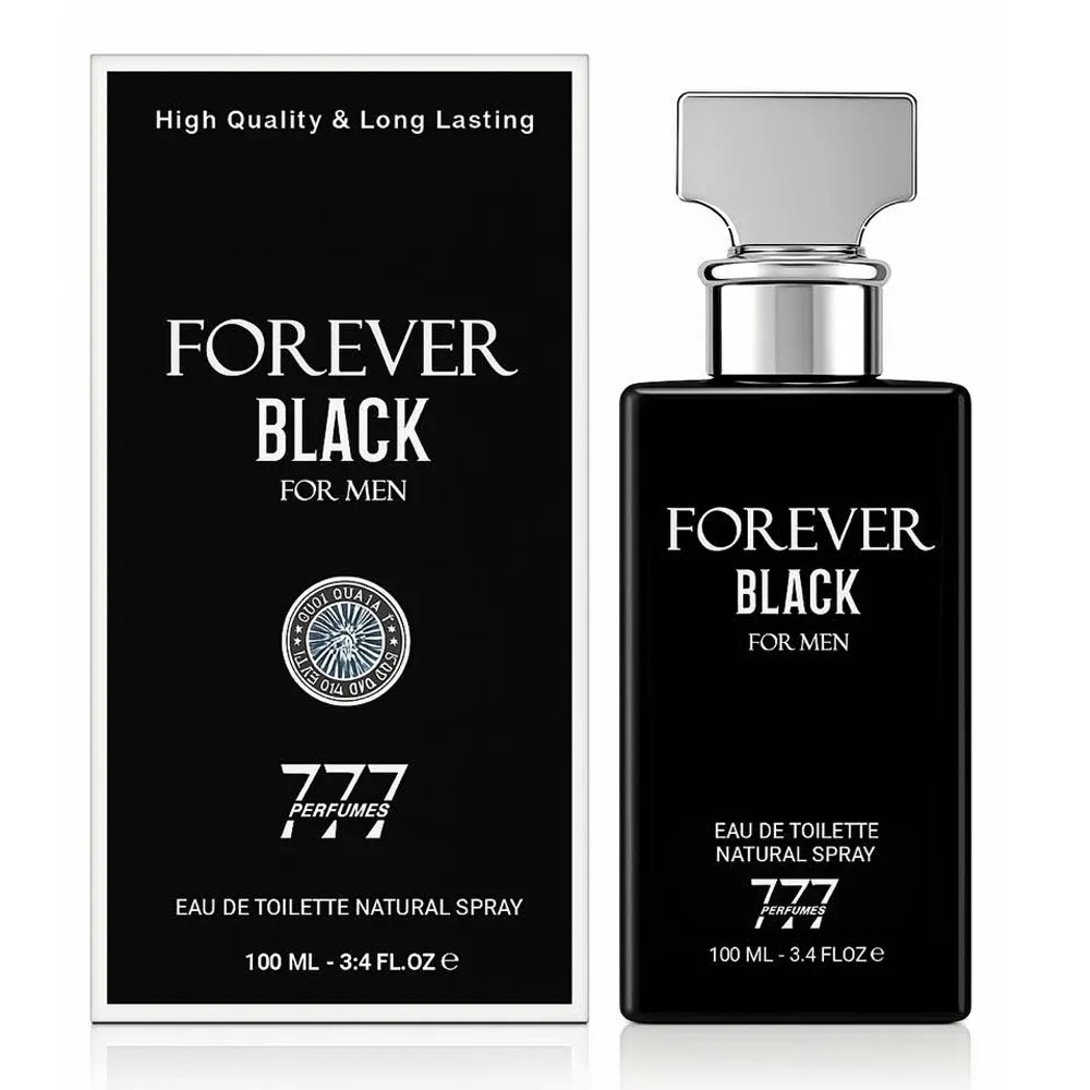 Forever 777 Black Perfume For Men – 100 ml