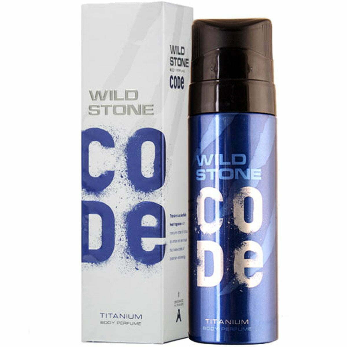 Wild Stone Code Titanium Perfume Body Spray For Men - 120 ml