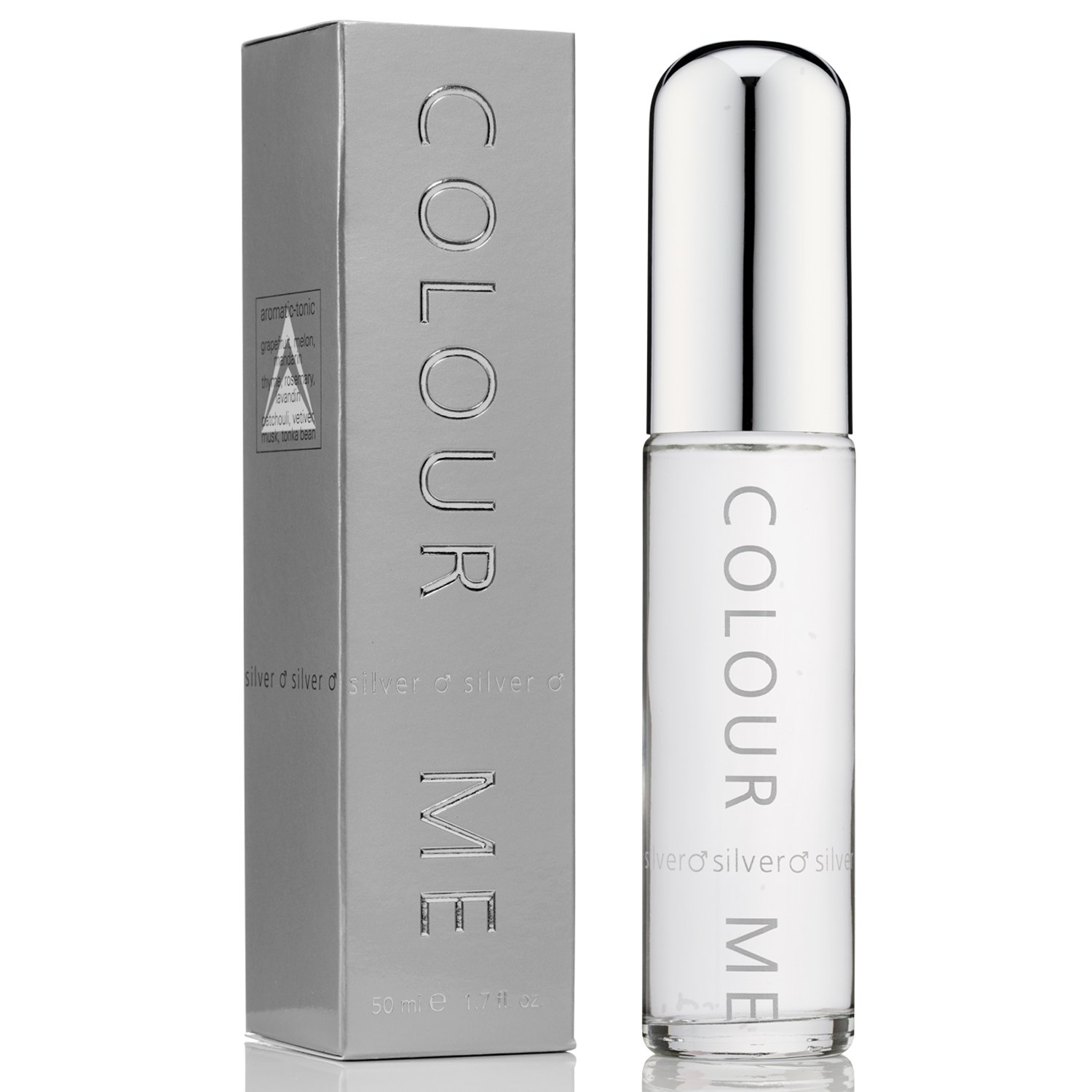 Milton Lloyd Colour Me Silver Perfume For Men - 50 ml