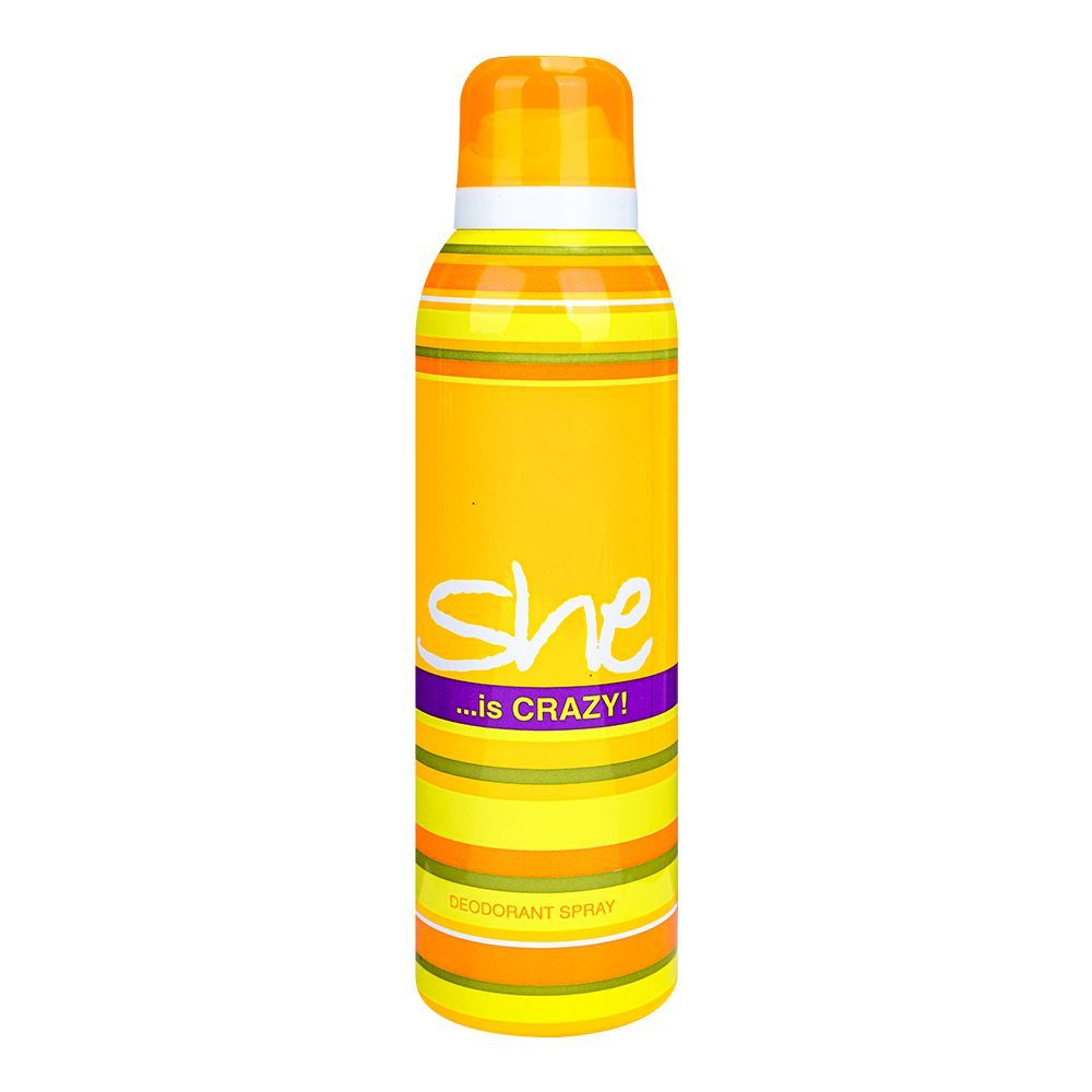 She is Crazy Body Spray Deodorant For Women - 200 ml