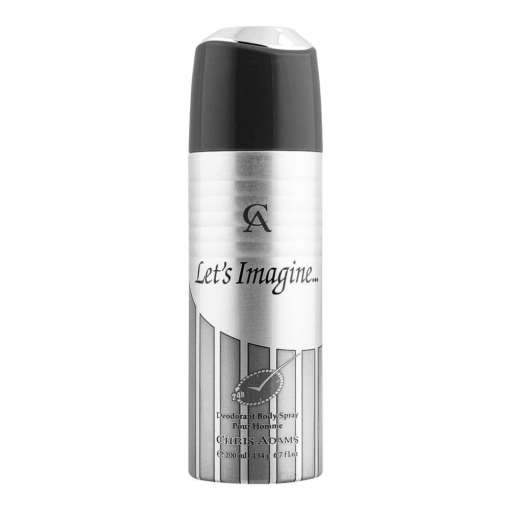 Chris Adams Let’s Imagine Body Spray Deodorant For Men – 200 ml