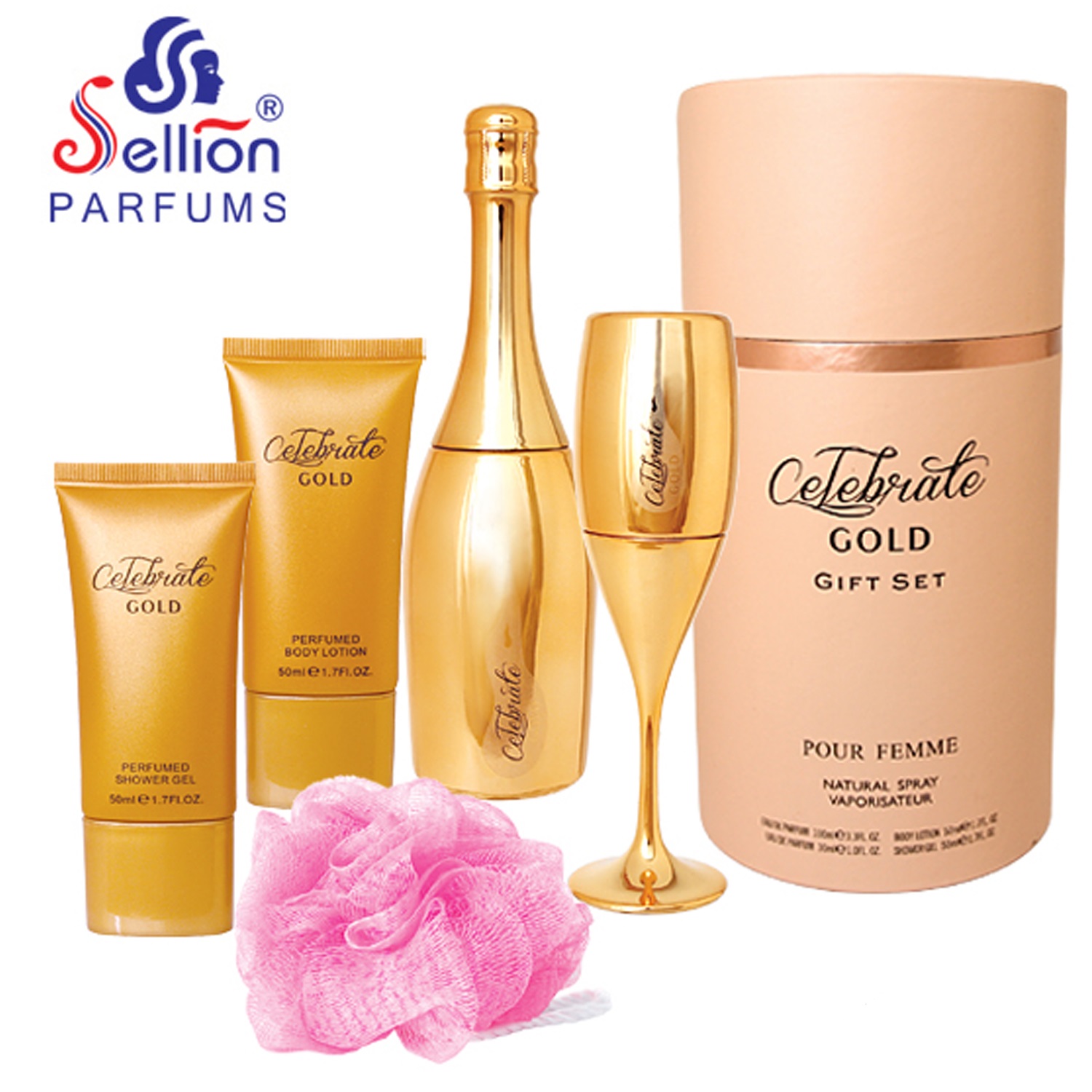 Sellion Celebrate Gold Perfume Gift Set For Women