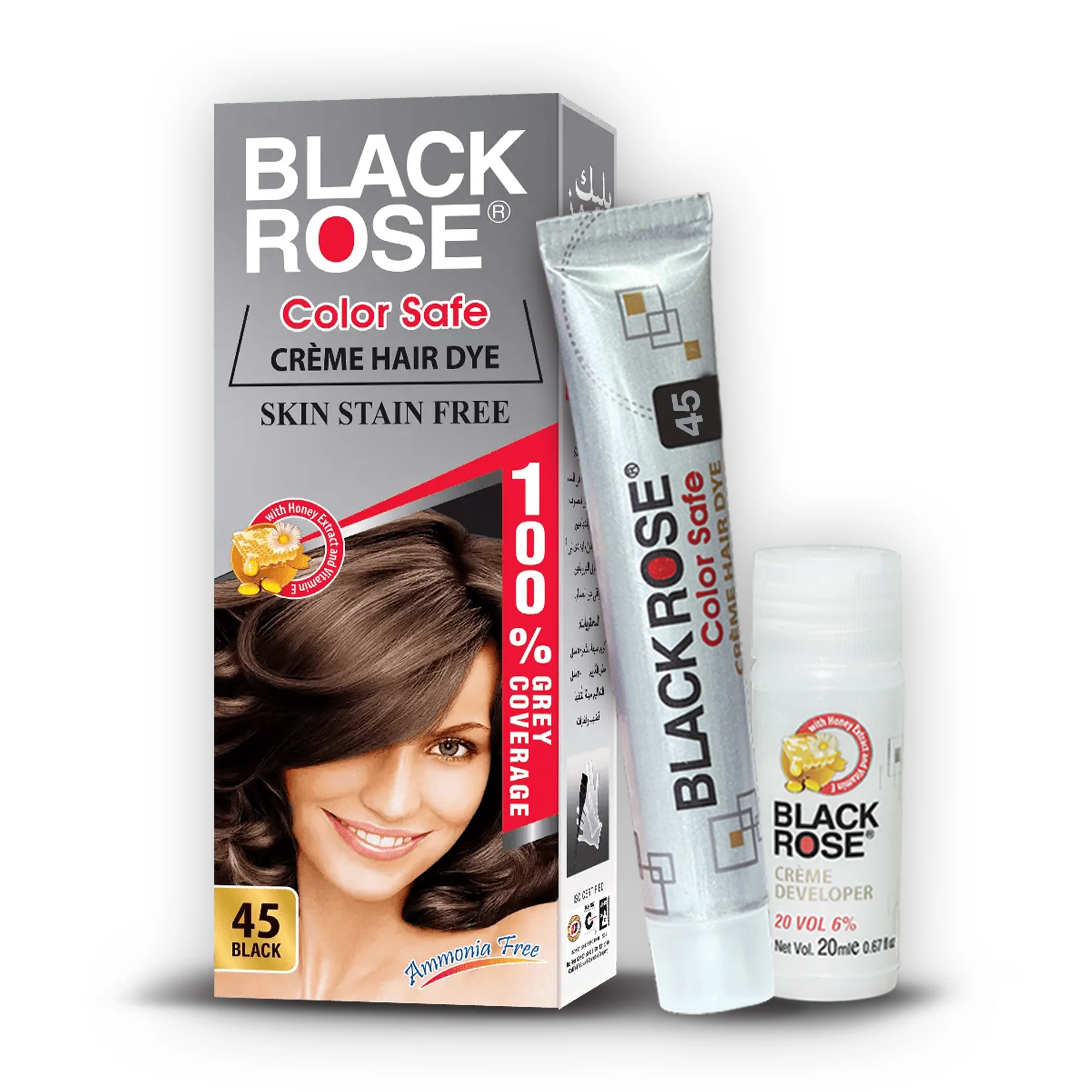 COLOR SAFE HAIR COLOR BLACK 45