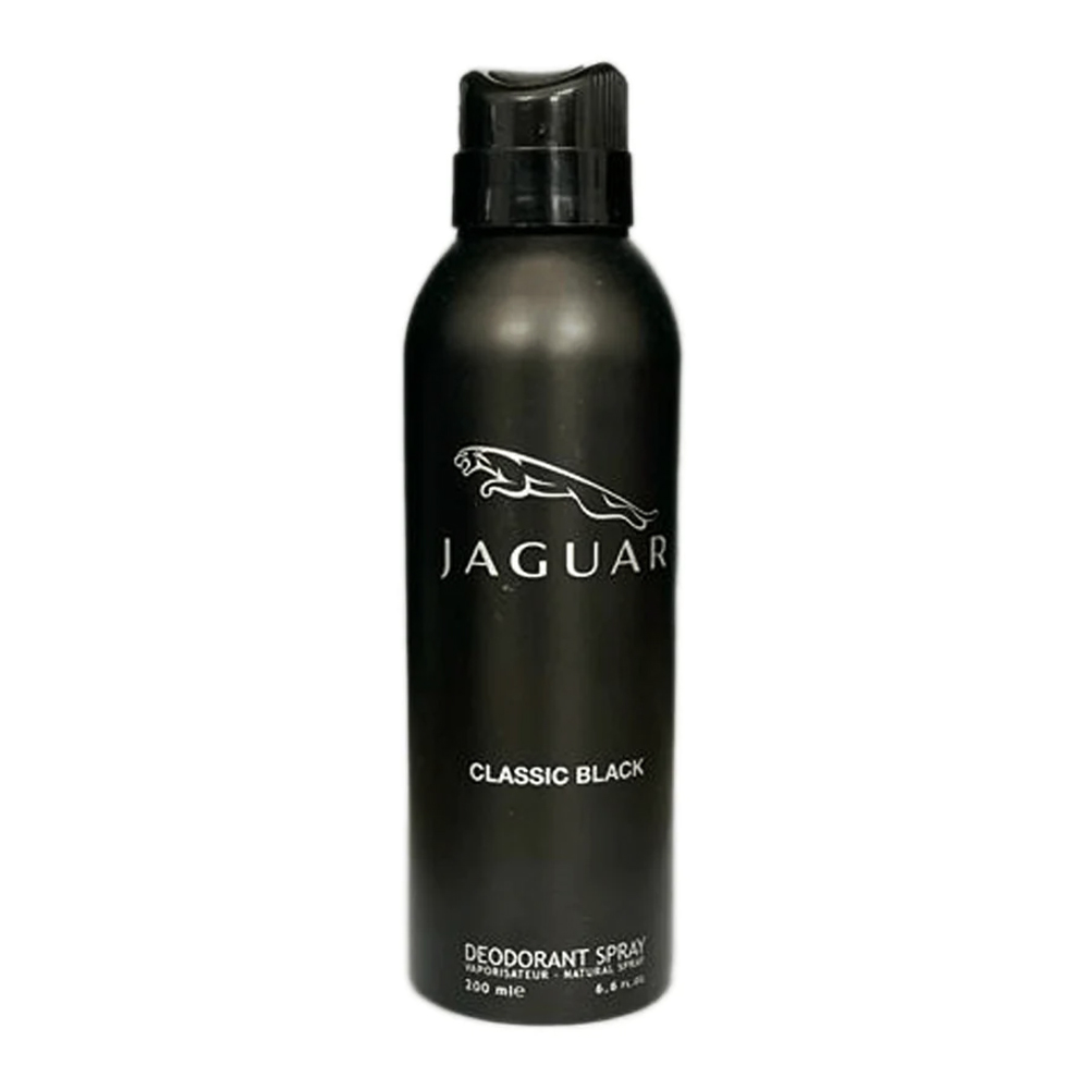 Jaguar Classic Black Body Spray Deodorant For Men – 200 ml