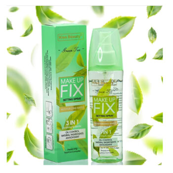 Kiss Beauty Green Tea Makeup Fix Setting Spray - 150 ml