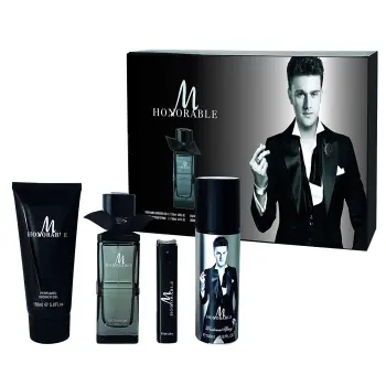Sellion Honorable Perfume Gift Set For Men - 4 in 1