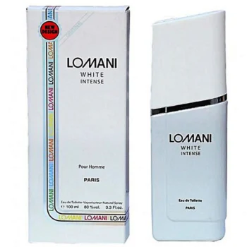 Lomani White Intense Perfume For Men – 100 ml