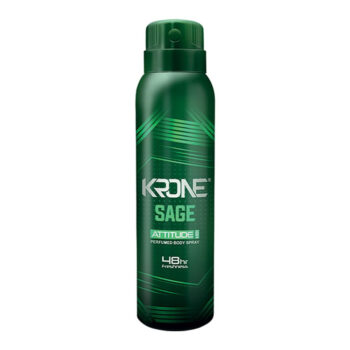 Krone Attitude Sage Perfumed Body Spray For Men – 150 ml